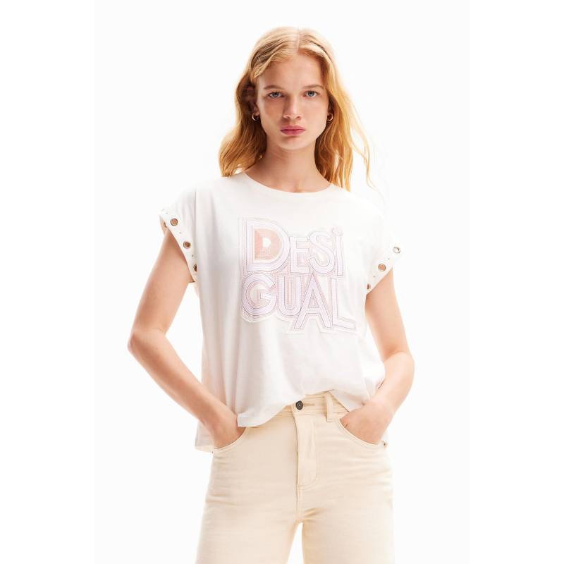 T-shirt Damen Weiss L von Desigual