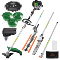 Benzin Freischneider 5in1 inkl Zubehör + 3 Spulen von Gardebruk®
