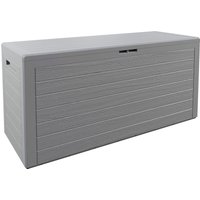 Auflagenbox Woody Grau Holzoptik 280L von Casaria®