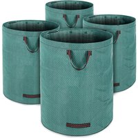 Gartenabfallsack 4er-Set Grün je 280 Liter von Gardebruk®