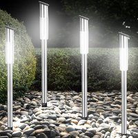 LED Solarleuchte 4er-Set mit Dämmerungssensor von monzana®