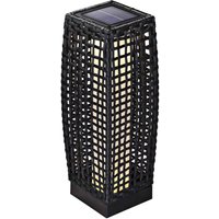 LED Solarleuchte Polyrattan 50cm von monzana®