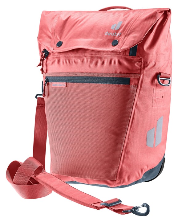 Deuter Mainhattan 17+10 Velotasche dunkelrot von Deuter