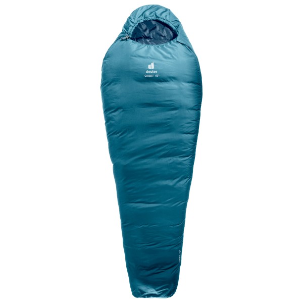 Deuter - Orbit +5° - Kunstfaserschlafsack Gr 208 x 74 x 47 cm - Regular atlantic /blau von Deuter