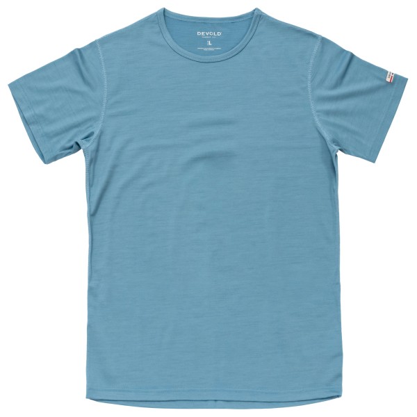 Devold - Breeze Plus Merino 200 T-Shirt - Merinounterwäsche Gr L;M;S;XL oliv;türkis von Devold