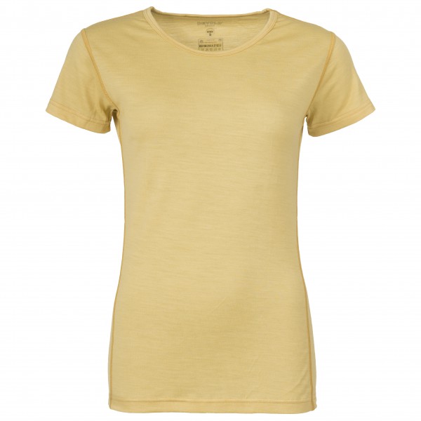 Devold - Breeze Woman T-Shirt - Merinounterwäsche Gr L beige von Devold