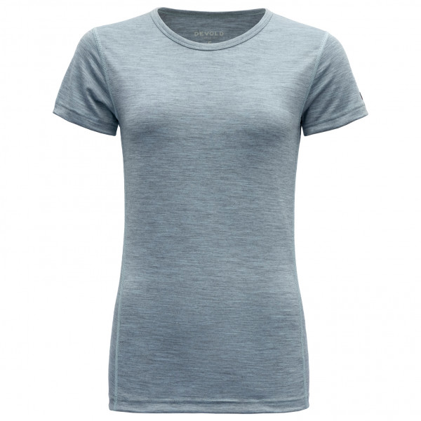 Devold - Breeze Woman T-Shirt - Merinounterwäsche Gr S grau von Devold