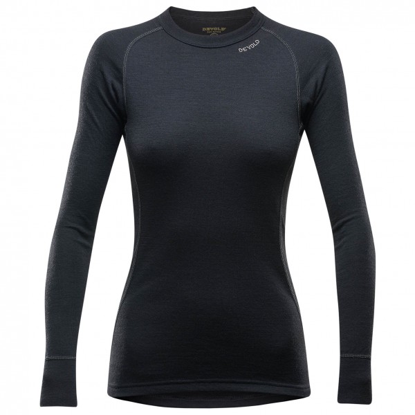 Devold - Duo Active Woman Shirt - Merinounterwäsche Gr L schwarz von Devold