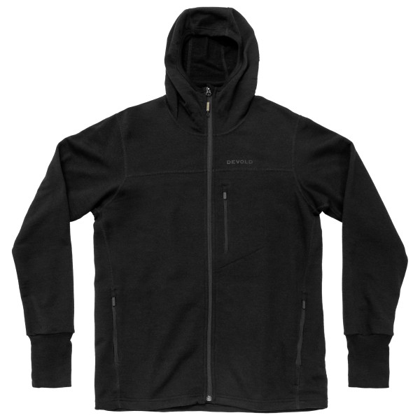 Devold - Explorer Merino Hooded Jacket - Merinojacke Gr XXL schwarz von Devold