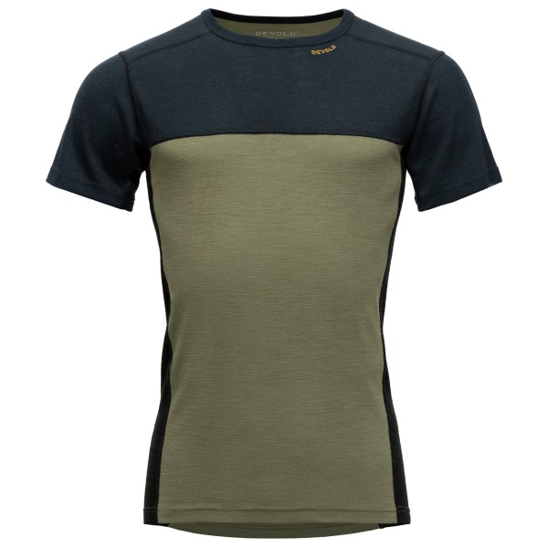 Devold - Lauparen Merino 190 T-Shirt - Merinounterwäsche Gr M oliv Devold - Lauparen Merino 190 T-Shirt - Merinounterwäsche Gr M oliv von Devold