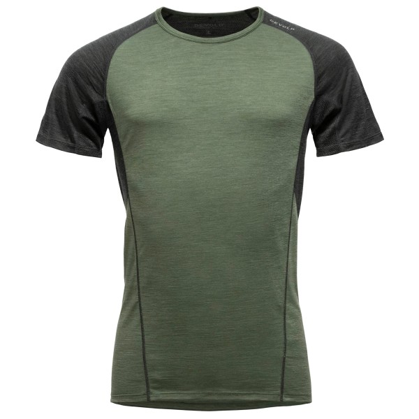 Devold - Running Merino T-Shirt - Laufshirt Gr M oliv Devold - Running Merino T-Shirt - Laufshirt Gr M oliv von Devold