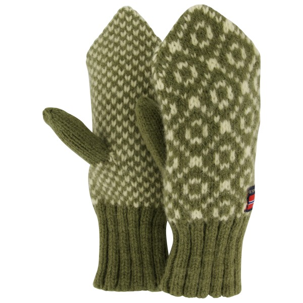 Devold - Svalbard Mitten - Handschuhe Gr L;M;XL grau;oliv;rot/rosa von Devold