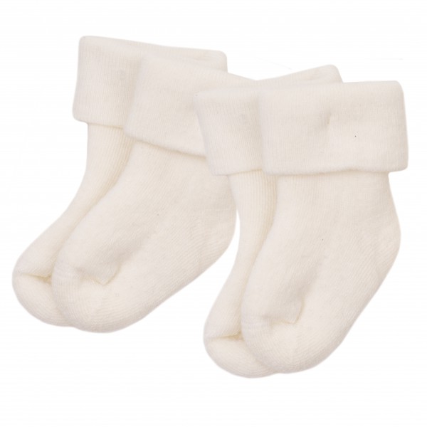 Devold - Teddy Baby Sock 2-Pack - Multifunktionssocken Gr 16-18 weiß/beige von Devold