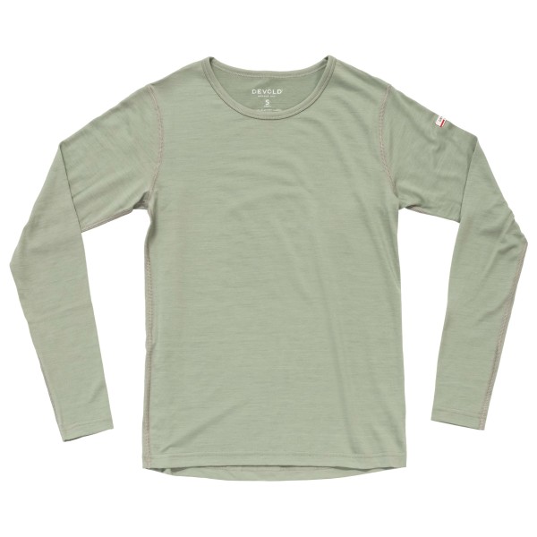 Devold - Women's Breeze Plus Merino 200 Shirt - Merinounterwäsche Gr L;S;XL;XS grau;schwarz von Devold
