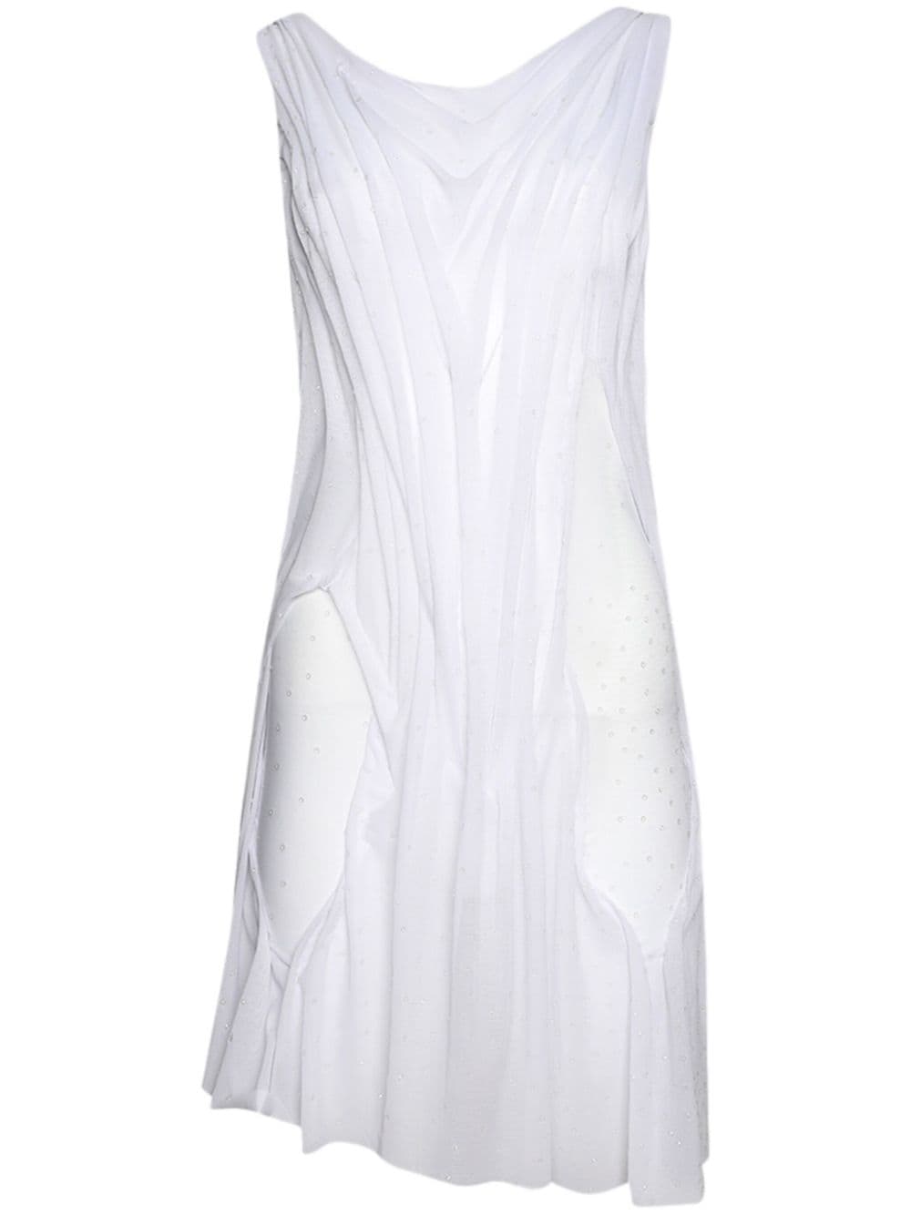 Di Petsa Wetlook minidress - White