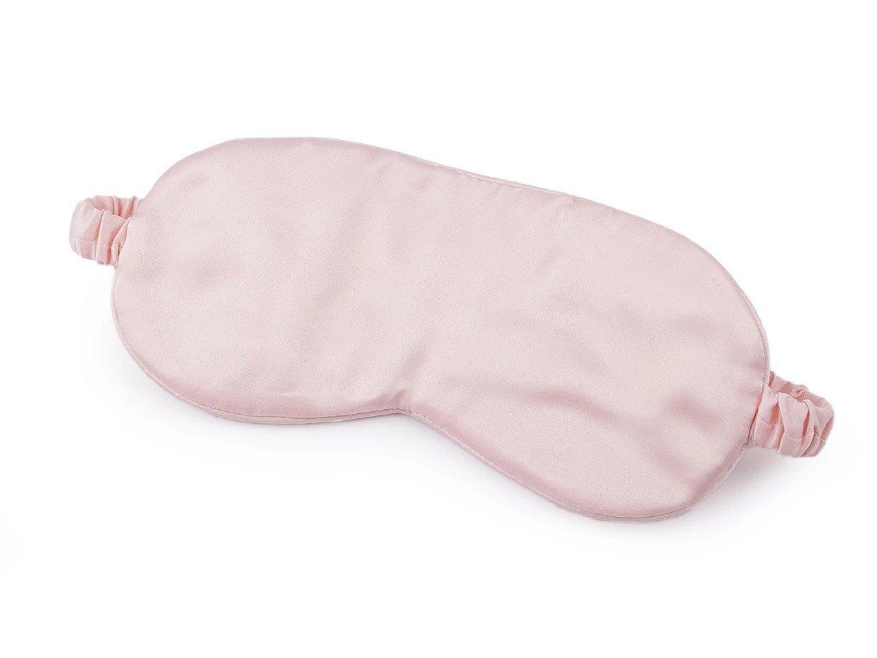 Schlafmaske Aus Seide,100% Hautfreundliche Seide, Geruchsneutraler Augenschutz Schlafmaske Für Männer, Frauen Und Kinder Unisex Pink ONE SIZE von Diademita