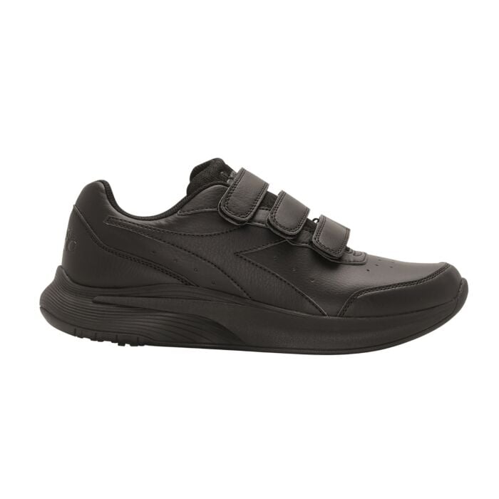 Diadora Sneaker für Damen und Herren mit Klettverschluss, schwarz, 38 von Diadora