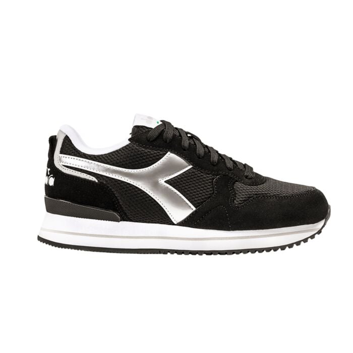 Retro-Sneaker Olympia Platform von Diadora für Damen und Herren schwarz, 37 von Diadora