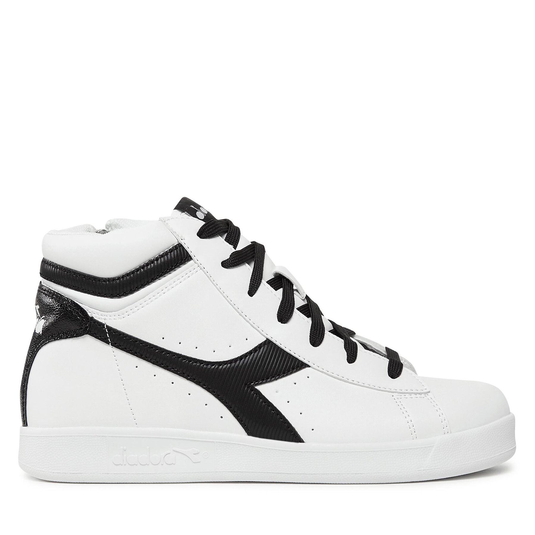 Sneakers Diadora Game P High Girl GS 101.176725-C1880 White / White / Black von Diadora