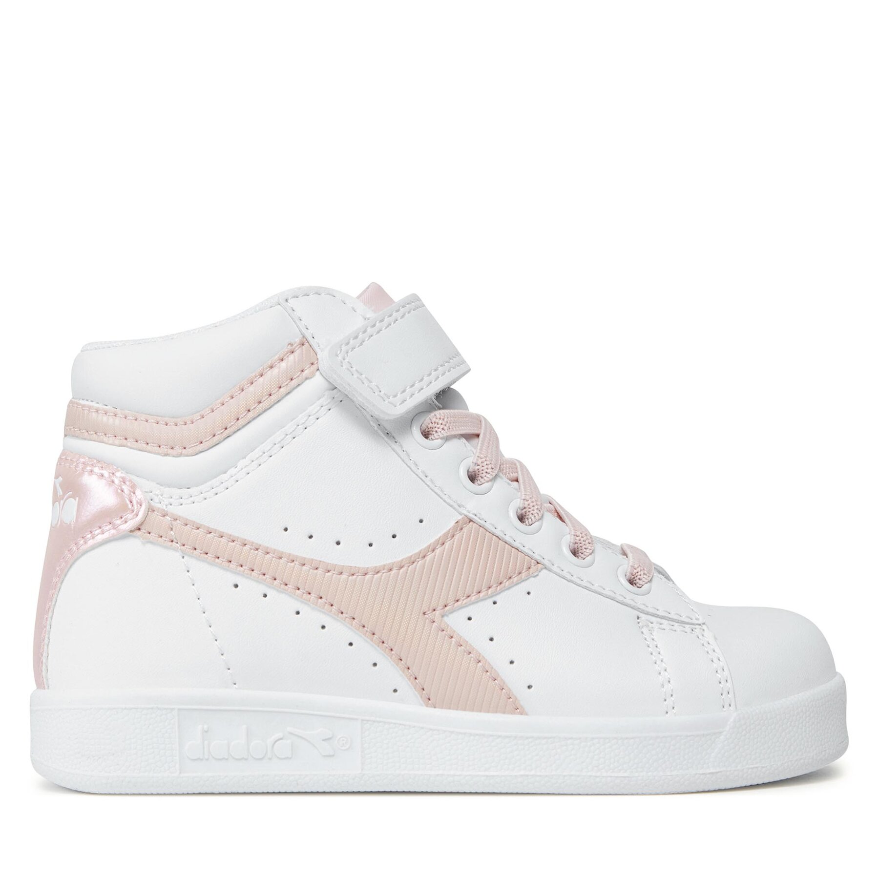 Sneakers Diadora Game P High Girl PS 101.176726-D0105 White / Peach Whip von Diadora