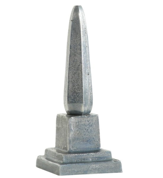 Dekostatue Obelisco 32cm von mutoni industrial life