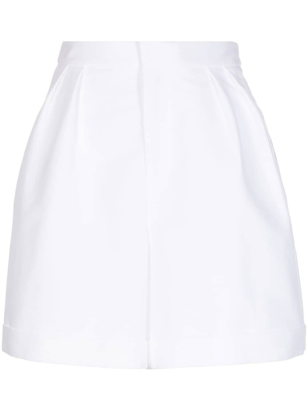 Dice Kayek high-waisted tailored shorts - White von Dice Kayek