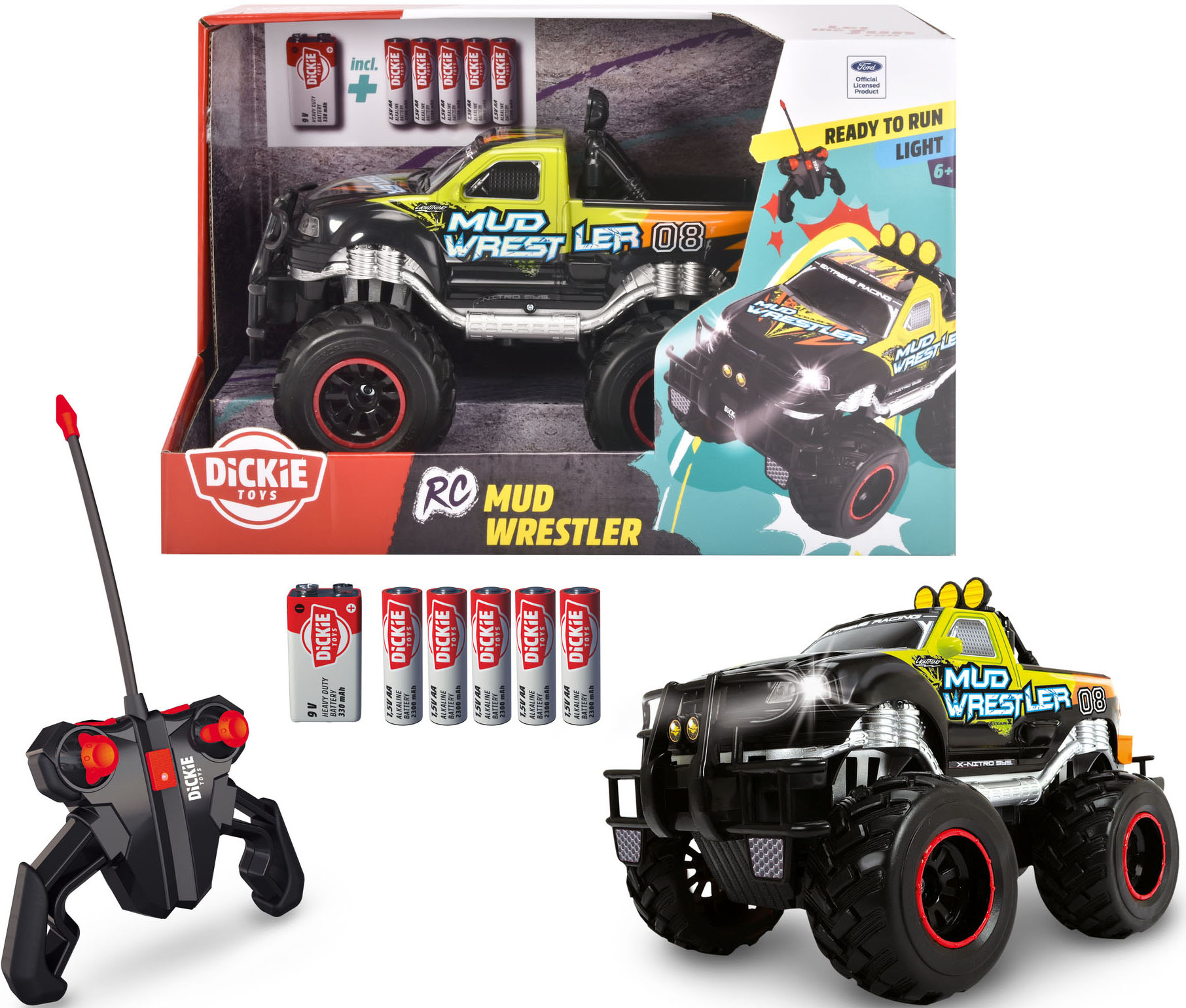 Dickie Toys RC-Monstertruck »RC Mud Wrestler Ford F150, RTR« von Dickie Toys