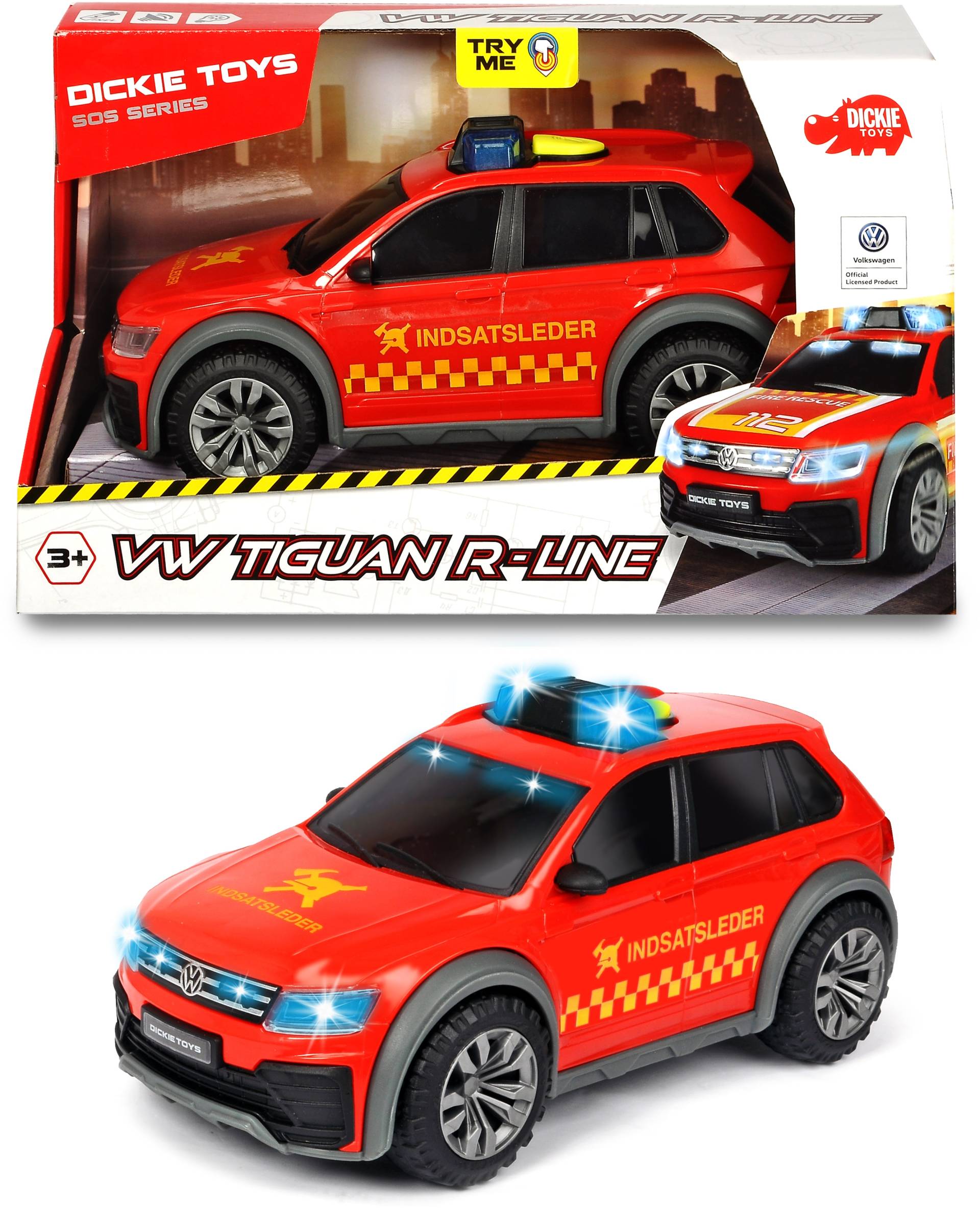 Dickie Toys Spielzeug-Auto »VW Tiguan R-Line Fire Car« von Dickie Toys