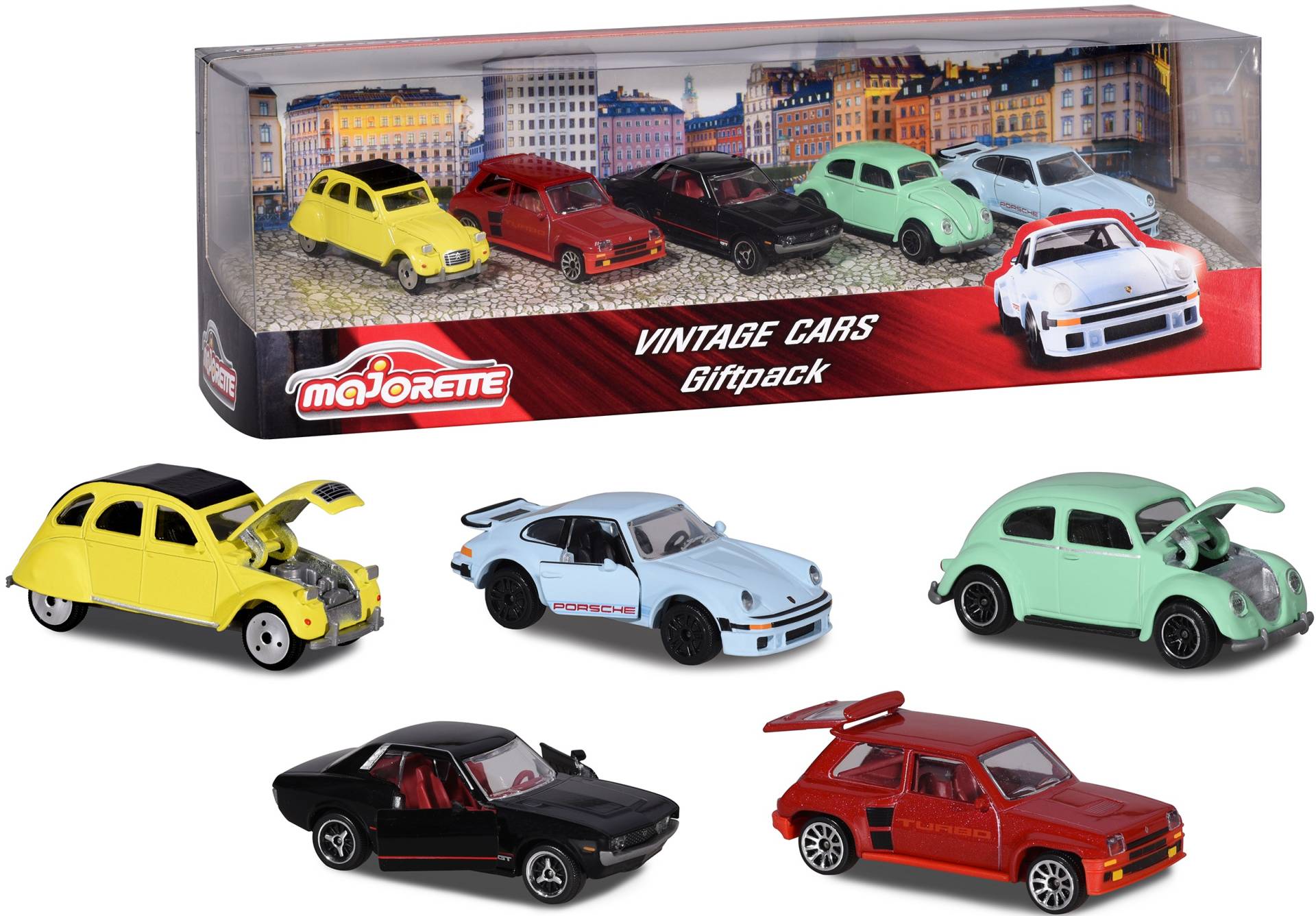 majORETTE Spielzeug-Auto »Vintage«, (Set, 5 tlg.) von Majorette