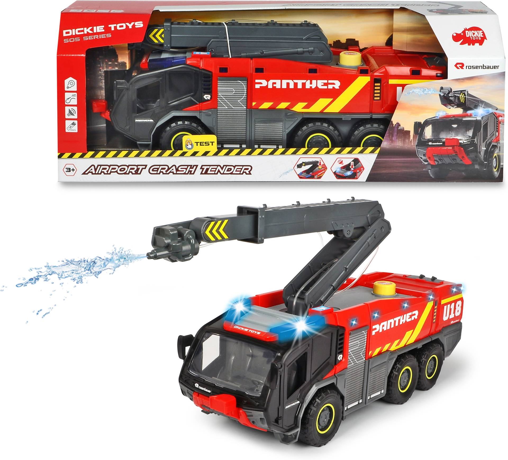 Dickie Toys Spielzeug-Feuerwehr »Airport Crash Tender« von Dickie Toys