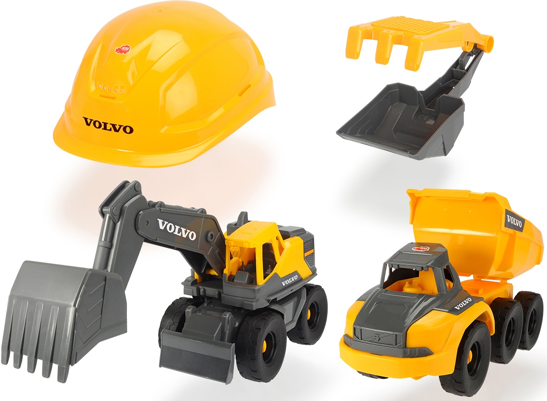Dickie Toys Spielzeug-Helm »Volvo Construction Playset« von Dickie Toys