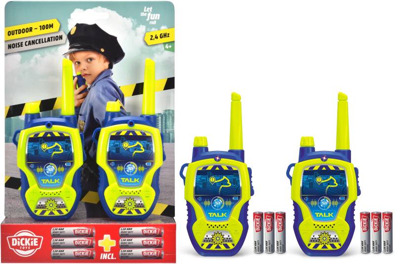 Dickie Toys Walkie Talkie »Police«, (2 St.) von Dickie Toys