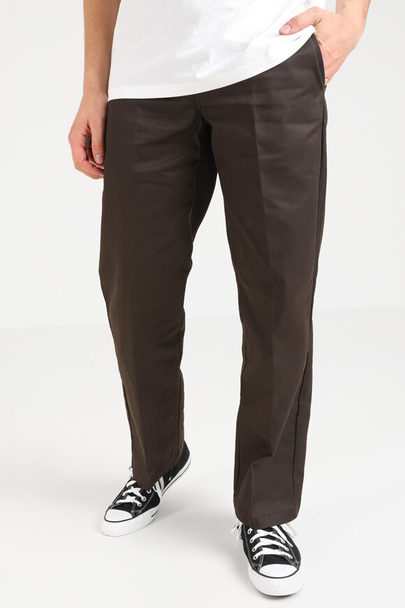 Dickies 874 Work Straight Fit Hose | Dark Brown | Herren  | 31/32 von Dickies