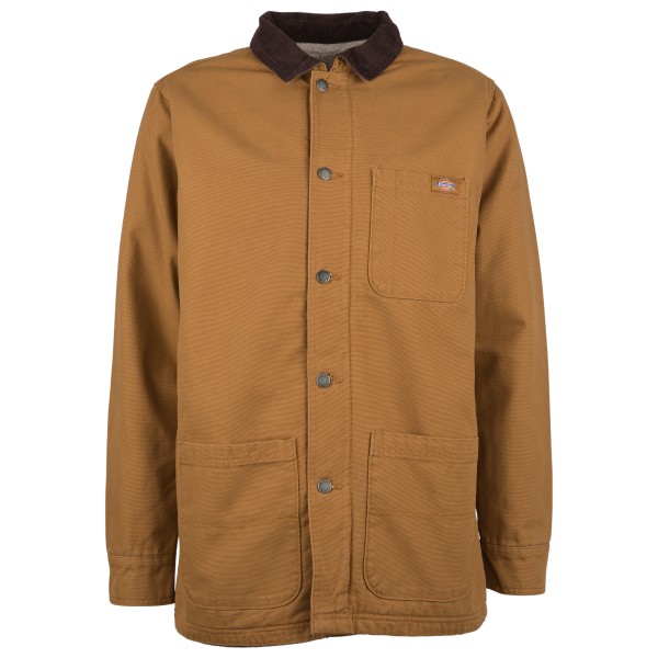 Dickies - Duck High Pile Fleece Line Chore Jacket - Freizeitjacke Gr S braun von Dickies