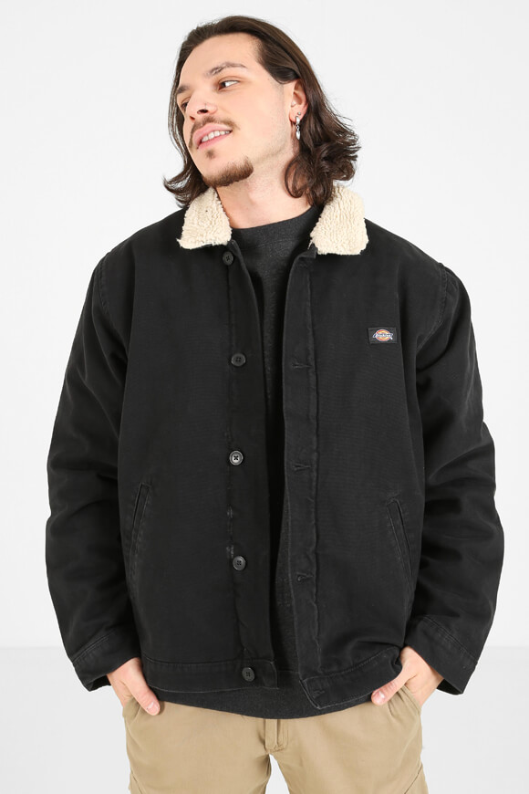 Dickies Gefütterte Canvasjacke | Schwarz | Herren  | L von Dickies