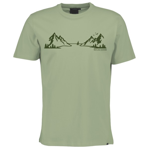 Didriksons - Harald T-Shirt L2 - T-Shirt Gr S oliv von Didriksons