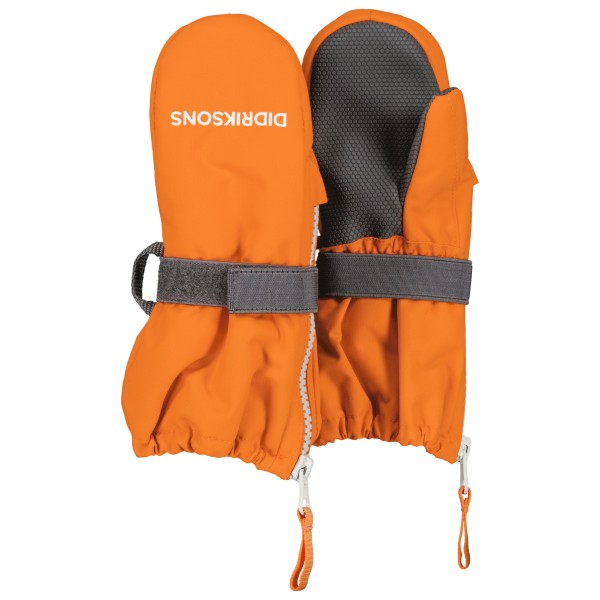 Didriksons - Kid's Biggles Zip Mitten 7 - Handschuhe Gr 0/2 blau;schwarz von Didriksons