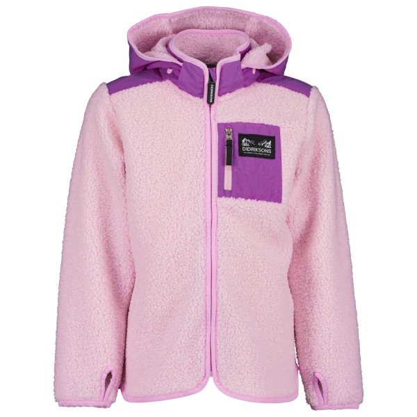 Didriksons - Kid's Exa Full Zip - Fleecejacke Gr 150 rosa/lila von Didriksons