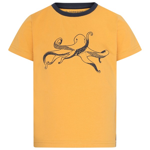 Didriksons - Kid's Mynta T-Shirt 3 - T-Shirt Gr 100;110;120;130;140;80;90 grün;orange von Didriksons
