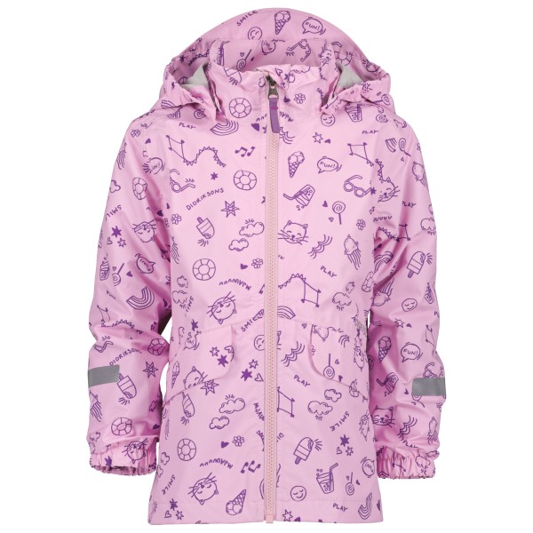 Didriksons - Kid's Norma Jacket 3 - Regenjacke Gr 120 rosa von Didriksons