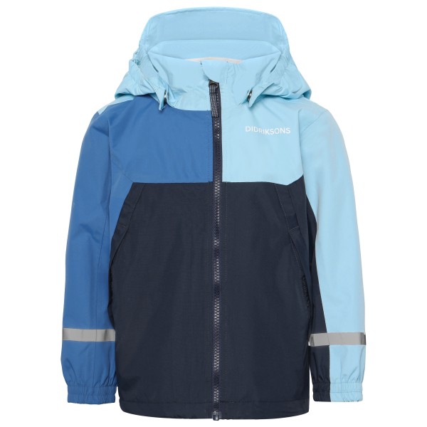 Didriksons - Kid's Pilvi Jacket - Regenjacke Gr 140 blau von Didriksons