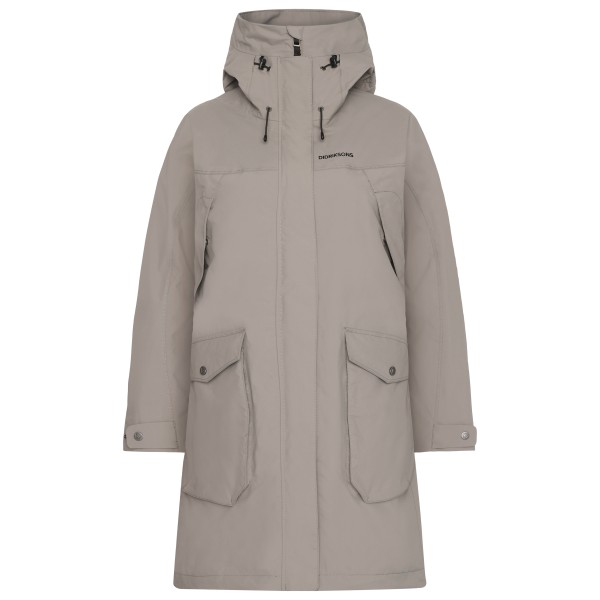 Didriksons - Women's Thelma Parka 10 - Mantel Gr 48 grau von Didriksons