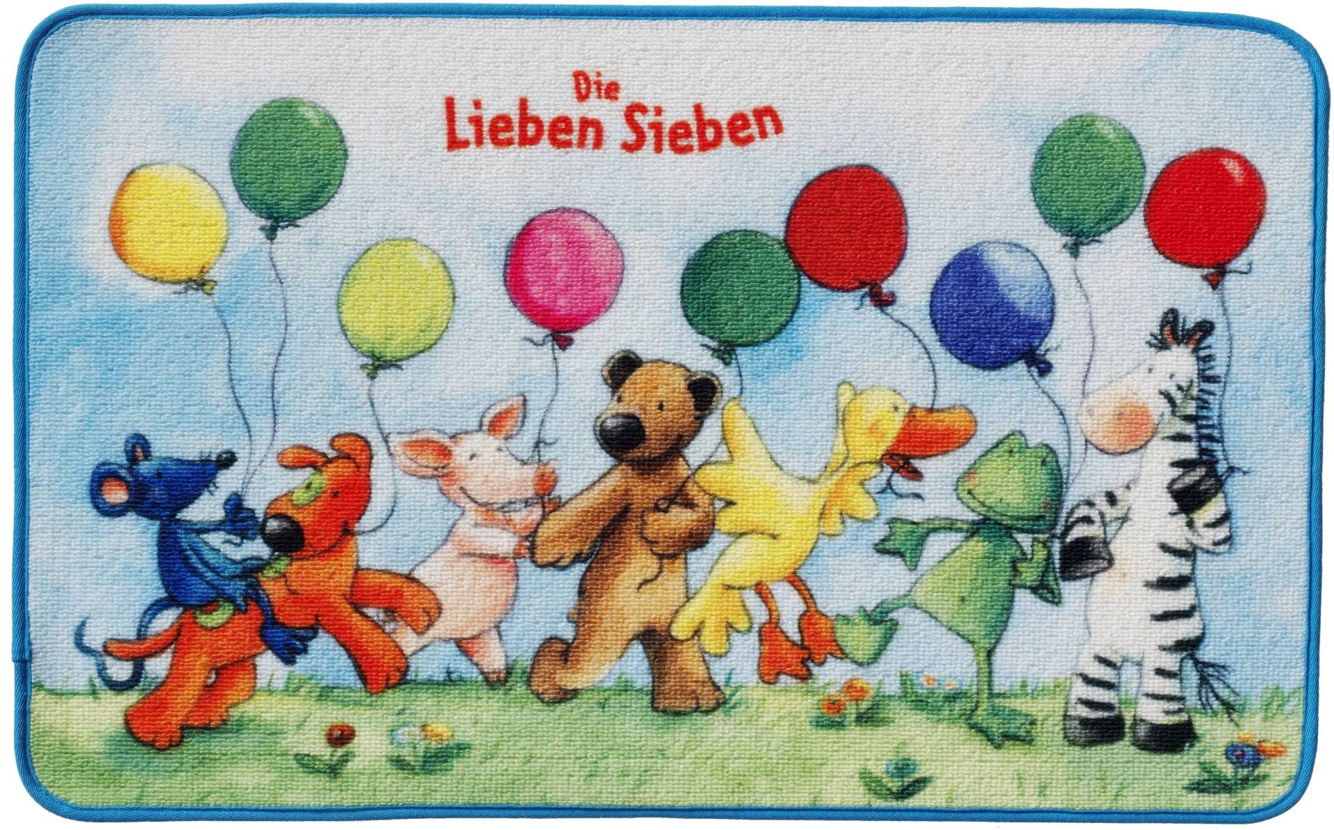 Die Lieben Sieben Fussmatte »LS-204«, rechteckig, 2 mm Höhe, Schmutzfangmatte, rutschhemmend beschichtet, Kinderzimmer Die Lieben Sieben Fussmatte »LS-204«, rechteckig, 2 mm Höhe, Schmutzfangmatte, rutschhemmend beschichtet, Kinderzimmer von Die Lieben Sieben