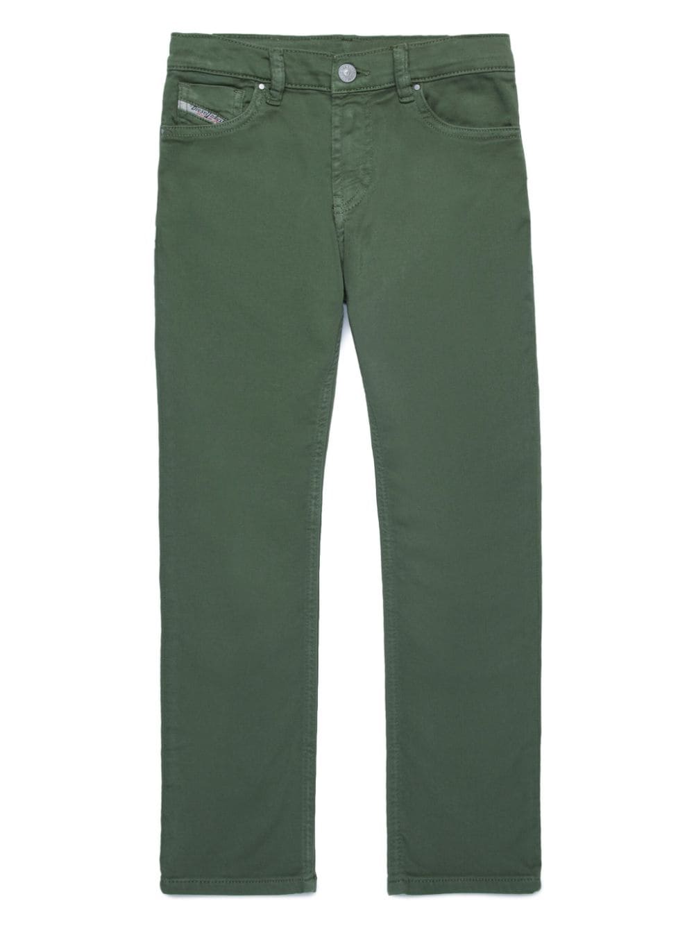 Diesel Kids 1995 J mid-rise straight-leg jeans - Green von Diesel Kids