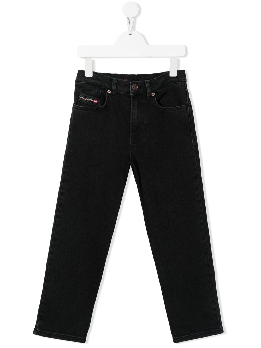 Diesel Kids D-AIR-J boyfriend jeans - Black von Diesel Kids