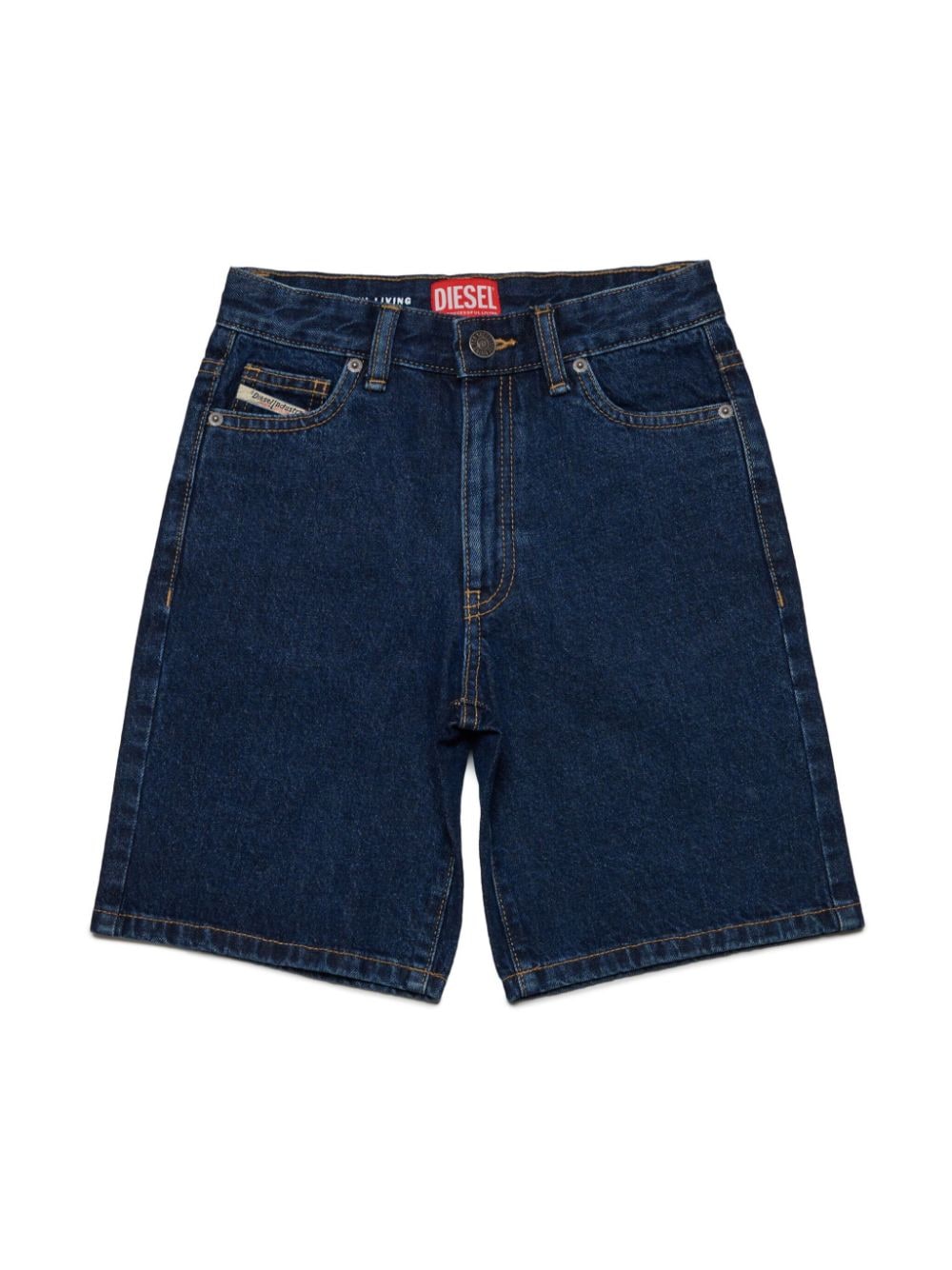 Diesel Kids D-MACS-SH-J denim shorts - Blue von Diesel Kids