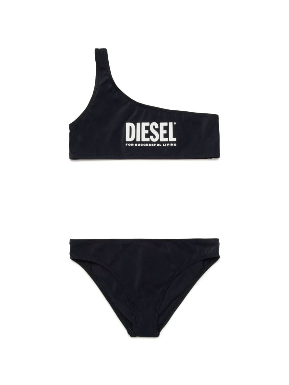 Diesel Kids M-Holder logo-print bikini set - Black von Diesel Kids