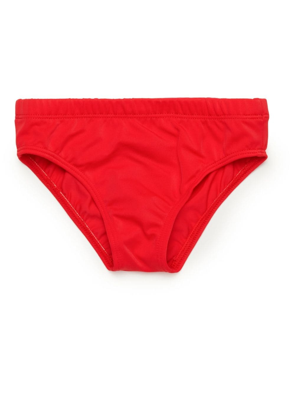 Diesel Kids Milvo logo-print swimming trunks - Red von Diesel Kids