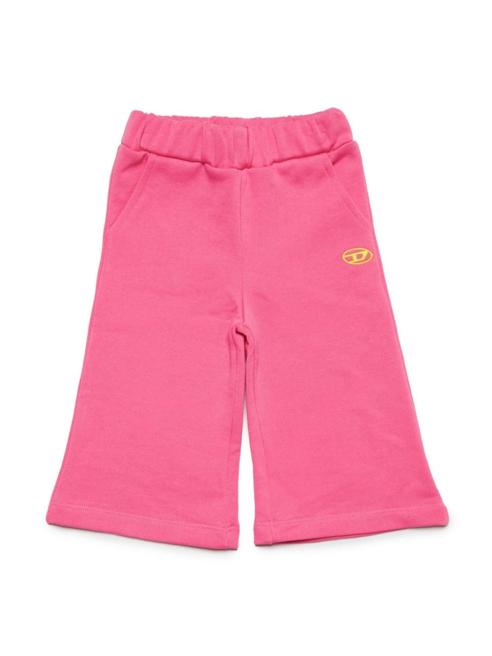 Diesel Kids Oval D-embroidered cotton track pants - Pink von Diesel Kids