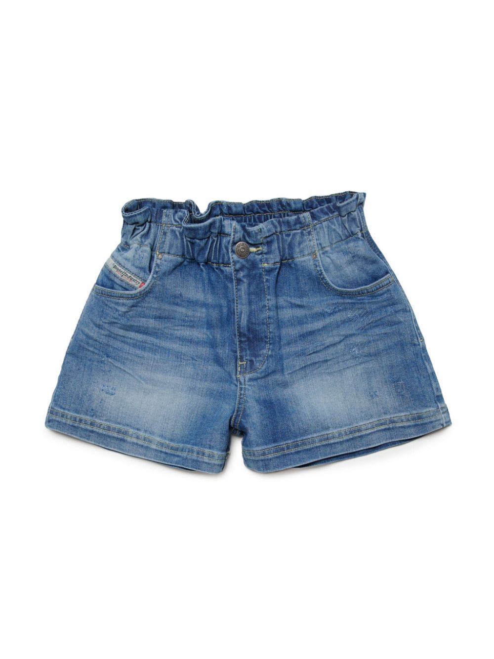 Diesel Kids Pamlix elasticated-waist denim shorts - Blue von Diesel Kids